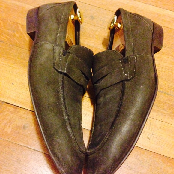 'Kenneth Cole' Slate Gray Textured Loafers 10.5 - Picture 5 of 6